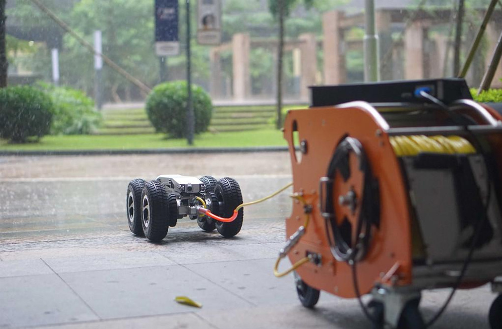 285金穗花园管道检测机器人